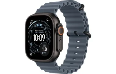 Apple Watch Ultra 3 (2025) 49mm Black Titanium Case with Anchor Blue Ocean Band (GPS + Cellular) 1 Apple Watch Ultra 3 (2025) 49mm Black Titanium Case with Anchor Blue Ocean Band (GPS + Cellular) 1