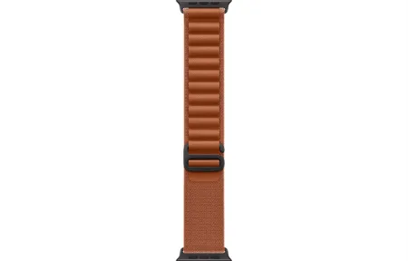 Apple Watch Ultra 3 (2025) 49mm Black Titanium Case with Terra Cotta Alpine Loop - Large 3 Apple Watch Ultra 3 (2025) 49mm Black Titanium Case with Terra Cotta Alpine Loop - Large 3