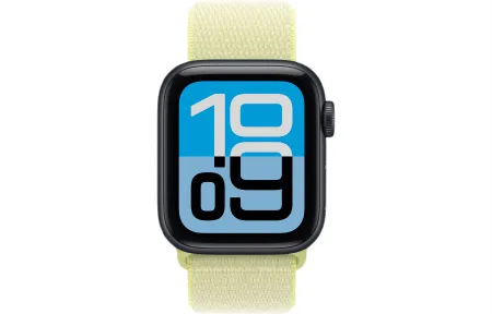 Apple Watch SE 3 (2025) 40mm Midnight Aluminum Case with Neon Yellow Sport Loop (GPS) 2 Apple Watch SE 3 (2025) 40mm Midnight Aluminum Case with Neon Yellow Sport Loop (GPS) 2