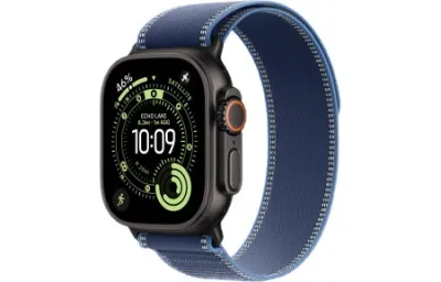 Apple Watch Ultra 3 (2025) 49mm Black Titanium Case with Blue.Bright Blue Trail Loop 1 Apple Watch Ultra 3 (2025) 49mm Black Titanium Case with Blue.Bright Blue Trail Loop 1