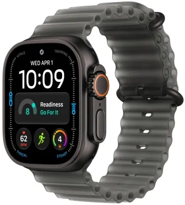 Смарт-часы Apple Watch Ultra 4 (2026) 49mm Black Titanium TransluBlack Ocean Band 1