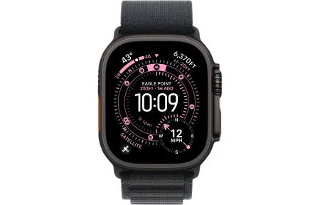 Apple Watch Ultra 3 (2025) 49mm Black Titanium Case with Black Alpine Loop - Large 2 Apple Watch Ultra 3 (2025) 49mm Black Titanium Case with Black Alpine Loop - Large 2