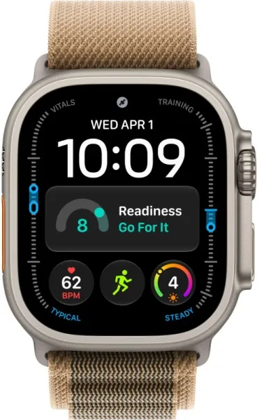 Смарт-часы Apple Watch Ultra 4 (2026) 49mm Natural Titanium Desert Alpine Loop 2