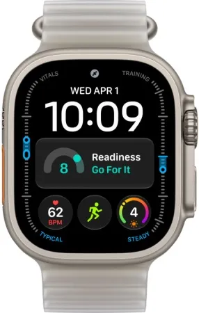 Смарт-часы Apple Watch Ultra 4 (2026) 49mm Natural Titanium TransluGray Ocean Band 2