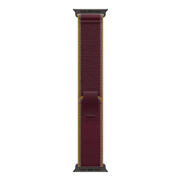 Смарт-часы Apple Watch Ultra 4 (2026) 49mm Black Titanium Burgundy Trail Loop 3
