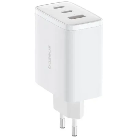 Блок быстрой зарядки Baseus Cube Pro Fast Charger 2C+U 65W White 1