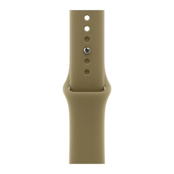 Смарт-часы Apple Watch S12 Dark Bronze Aluminium Case Olive Sport Band 3