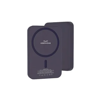 Аккумулятор магнитный KEEPHONE 10000mAh MagSafe (Snap Stand) Blue 1