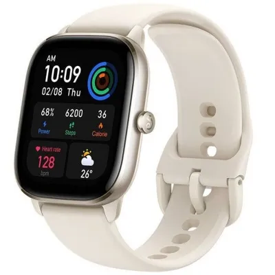 Смарт-часы Xiaomi Amazfit GTS 4 Mini Ivory White (New Version) 1