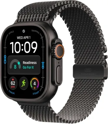 Смарт-часы Apple Watch Ultra 4 (2026) 49mm Black Titanium Milanese Loop 1