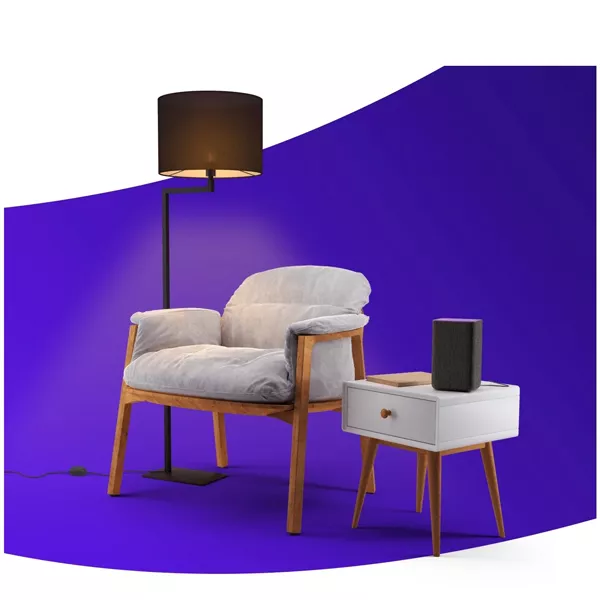 Умная колонка Яндекс.Станция 2 (Черная) 3