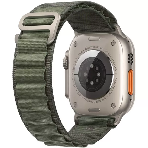 Смарт-часы Apple Watch Ultra GPS 49mm Titanium Case Green Alpine Trail Loop (M) 2 Смарт-часы Apple Watch Ultra GPS 49mm Titanium Case Green Alpine Trail Loop (M) 2