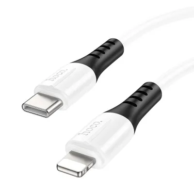 hoco-x82-pd-silicone-charging-data-cable-tc-to-ltn
