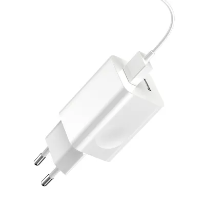 Блок быстрой зарядки Baseus 24W White 1
