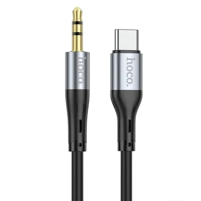 Аудиокабель HOCO UPA22 AUX Jack 3,5 (m) - Type-C (m), 1 м 1 Аудиокабель HOCO UPA22 AUX Jack 3,5 (m) - Type-C (m), 1 м 1