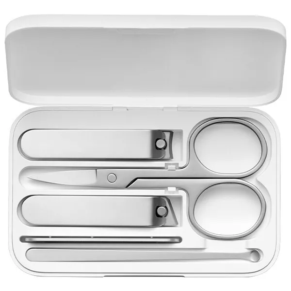 Маникюрный набор Xiaomi Mijia Nail Clipper Five Piece Set Silver (MJZJD002QW) 1 Маникюрный набор Xiaomi Mijia Nail Clipper Five Piece Set Silver (MJZJD002QW) 1