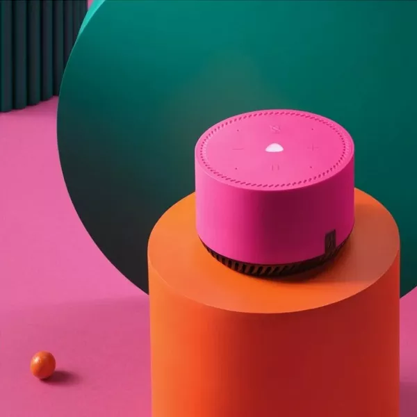 Умная колонка Яндекс.Станция Лайт (Розовая) 3