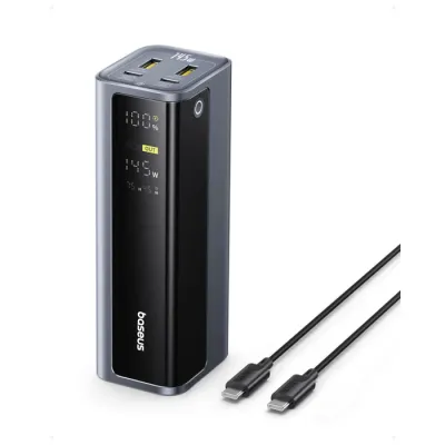 Аккумулятор Baseus Adaman Digital Display 40000mAh 22.5W Black 1