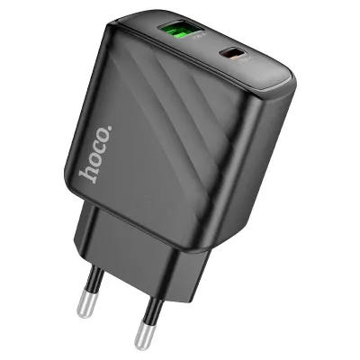 hoco-cs23a-sunlight-pd30w-qc3-dual-port-wall-charger-eu