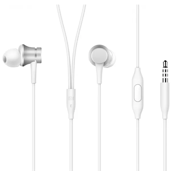 Наушники Xiaomi Mi in-ear headphones Basic Silver 1