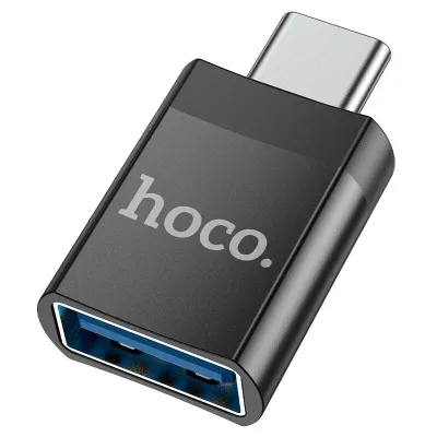 Переходник Hoco UA17 Type-CUSB Черный