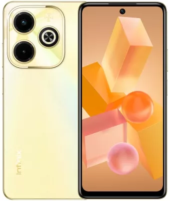 Смартфон Infinix Hot 40i Gold 1 Смартфон Infinix Hot 40i Gold 1