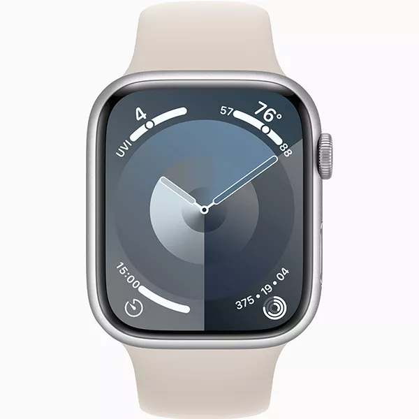 Apple Watch S9 Silver Starlight SB 1 Apple Watch S9 Silver Starlight SB 1