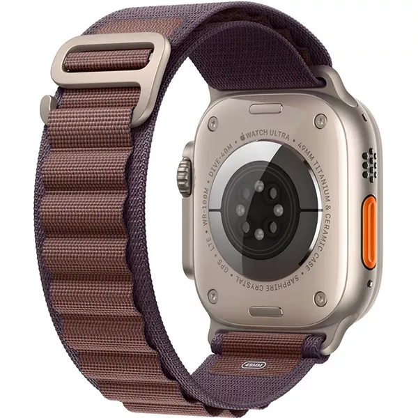 Смарт-часы Apple Watch Ultra 2 GPS 49mm Titanium Starlight Case Indigo Alpine Loop 2 Смарт-часы Apple Watch Ultra 2 GPS 49mm Titanium Starlight Case Indigo Alpine Loop 2
