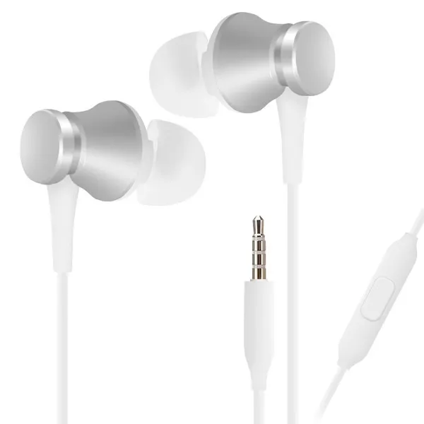 Наушники Xiaomi Mi in-ear headphones Basic Silver 3