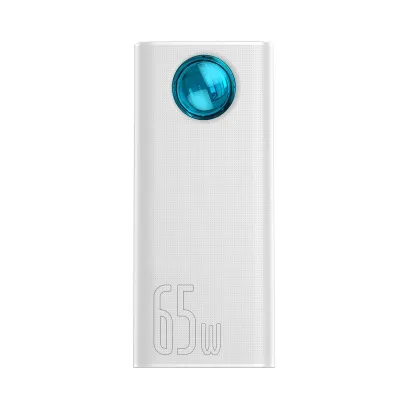 Аккумулятор Baseus Amblight Digital Display 65W Quick Charge Power Bank 30000mAh White 1