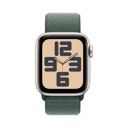 Смарт-часы Apple Watch SE (2nd Gen) 2024 GPS 44mm Starlight Aluminum Case Green Sport Loop 2 Смарт-часы Apple Watch SE (2nd Gen) 2024 GPS 44mm Starlight Aluminum Case Green Sport Loop 2