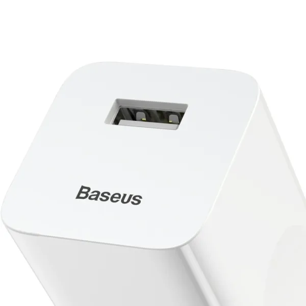 Блок быстрой зарядки Baseus 24W White 4