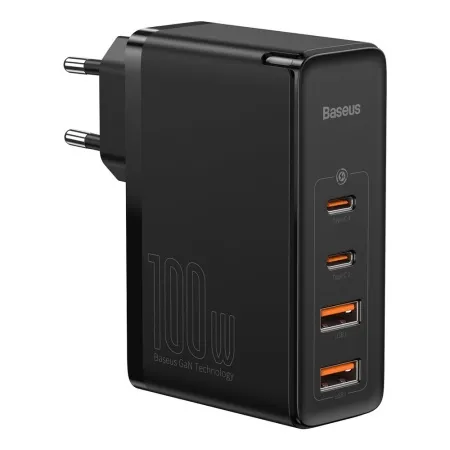 Блок быстрой зарядки Baseus GaN2 Pro Quick Charger 2C+2U 100W Black 1