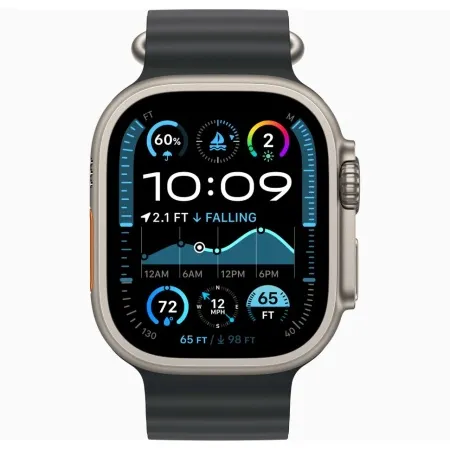 Смарт-часы Apple Watch Ultra 2 GPS 49mm Titanium Case with Blue Ocean Band 2 Смарт-часы Apple Watch Ultra 2 GPS 49mm Titanium Case with Blue Ocean Band 2