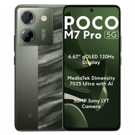 Смартфон Xiaomi Poco M7 Pro Темно-зеленый 1