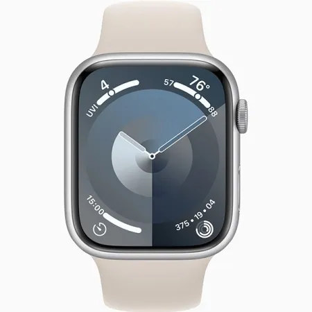 Apple Watch S9 Silver Starlight SB 1 Apple Watch S9 Silver Starlight SB 1