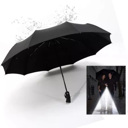 Зонт Xiaomi 90 Points All Purpose Umbrella Black(С фонариком) 3
