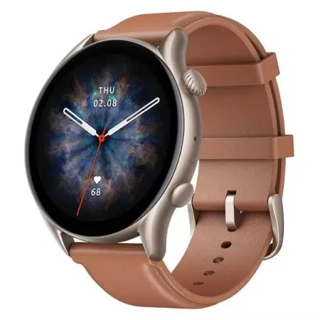 Смарт-часы Xiaomi Amazfit GTR 3 Pro Brown Leather 1