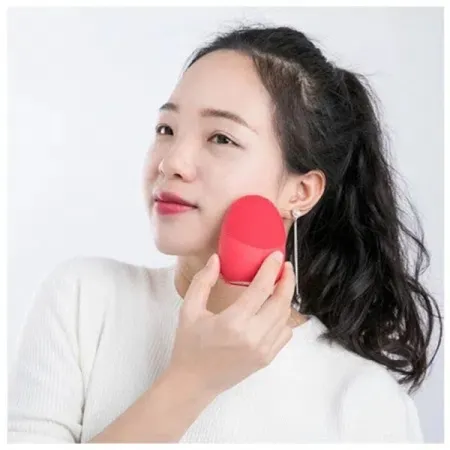 Массажер для чистки лица Jordan&Judy Electric Facial Cleanser (Красный) 2