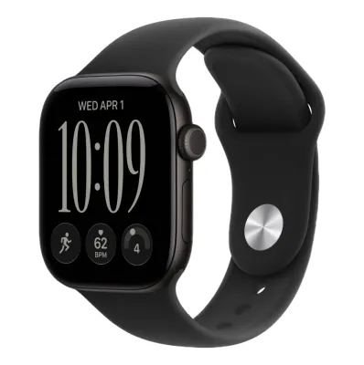Смарт-часы Apple Watch S12 Black Aluminium Case Black Sport Band 1
