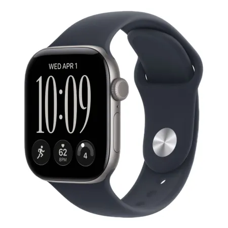 Смарт-часы Apple Watch S12 Space Gray Case Navy Blue Sport Band 1