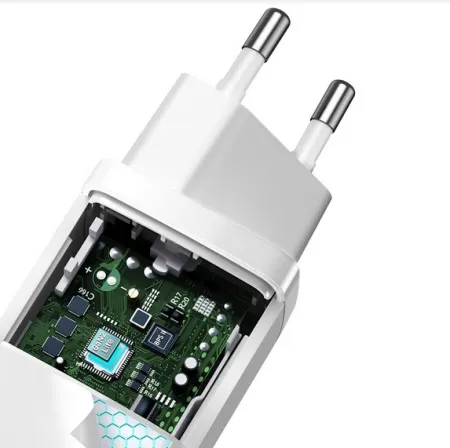 Блок быстрой зарядки Baseus GaN2 Lite Quick Charger C+C 65W White 4