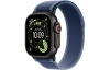 Apple Watch Ultra 3 (2025) 49mm Black Titanium Case with Blue.Bright Blue Trail Loop 1