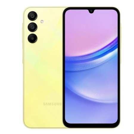 Смартфон Samsung Galaxy A15 6+128Gb Желтый 1